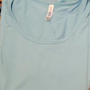 Lularoe Classic T Aqua Blue - Size XL